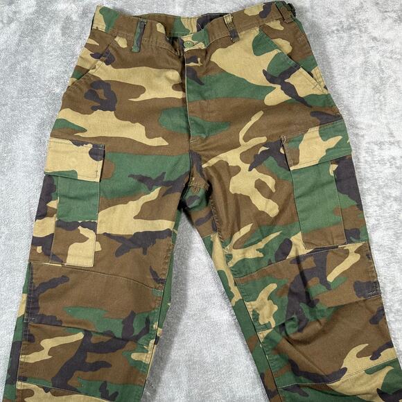 Rothco Camo Cargo Pants Men's 30x30 Classic Adjustable Army Military Tactical - Picture 6 of 8